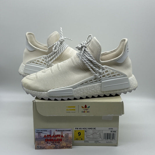 Size 9 - adidas NMD Human Race Trail x Pharrell Blank Canvas 2018