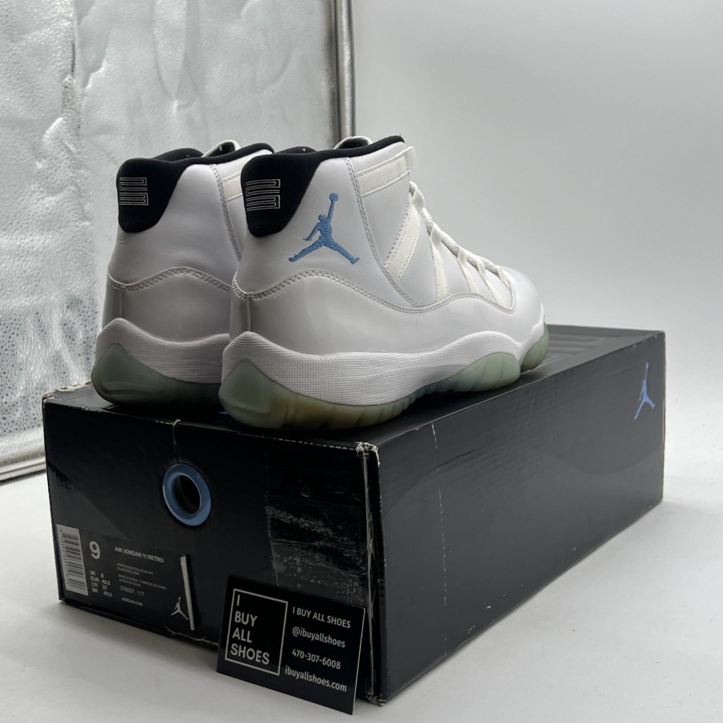 Size 9 - Air Jordan 11 Retro High Legend Blue (378037-117)