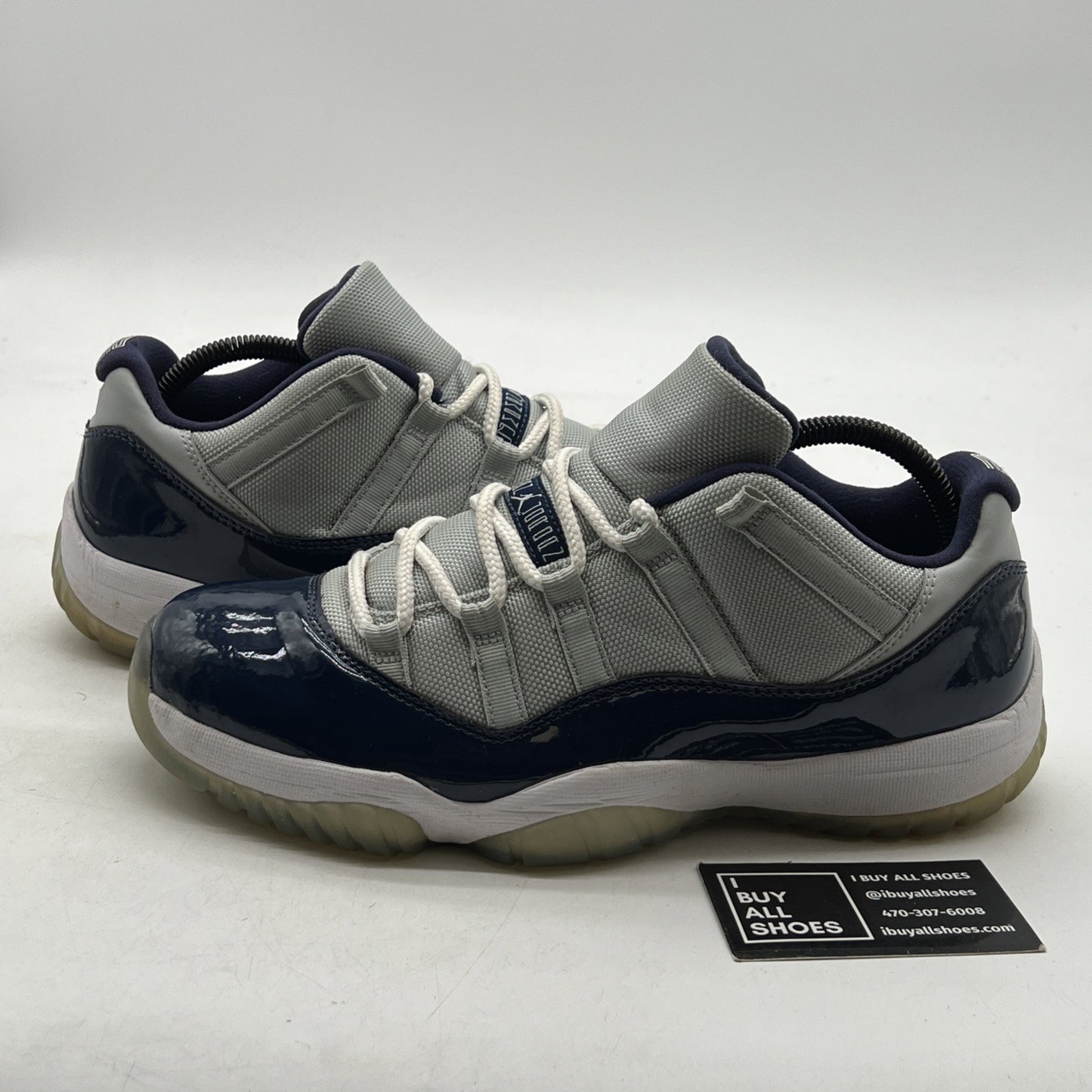 Size 9.5 - Air Jordan 11 Retro Low Georgetown (528895-007)