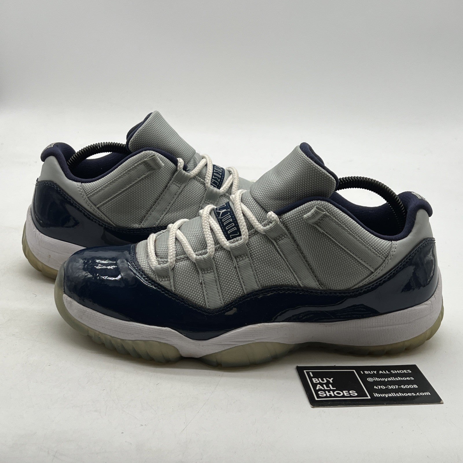 Size 9.5 - Air Jordan 11 Retro Low Georgetown (528895-007)