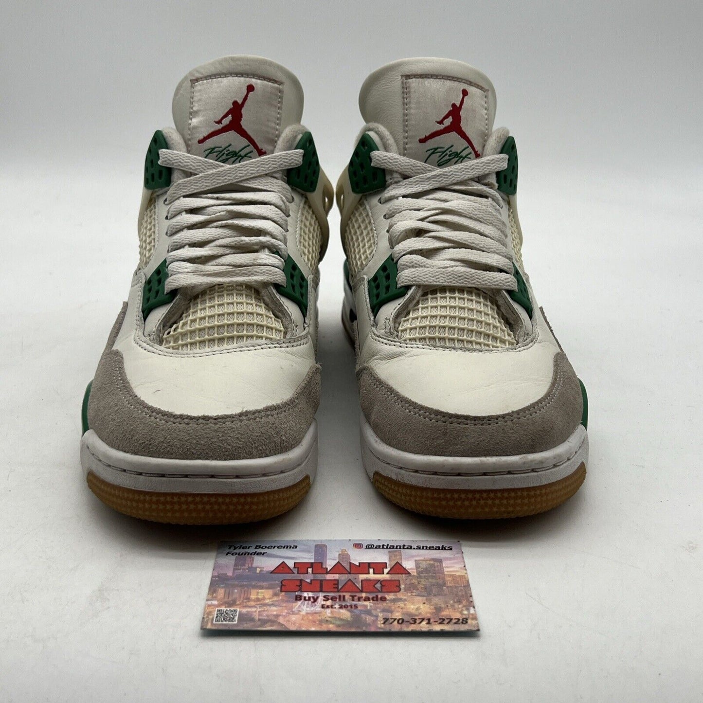 Size 8 - Air Jordan 4 Retro SP x Nike SB Mid Pine Green (DR5415-103)