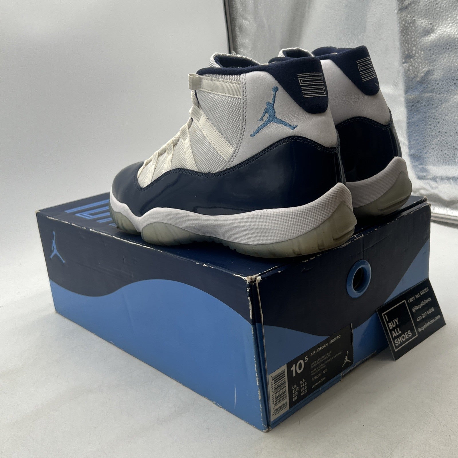 Size 10.5 - Air Jordan 11 Retro High Win Like '82 (378037-123)