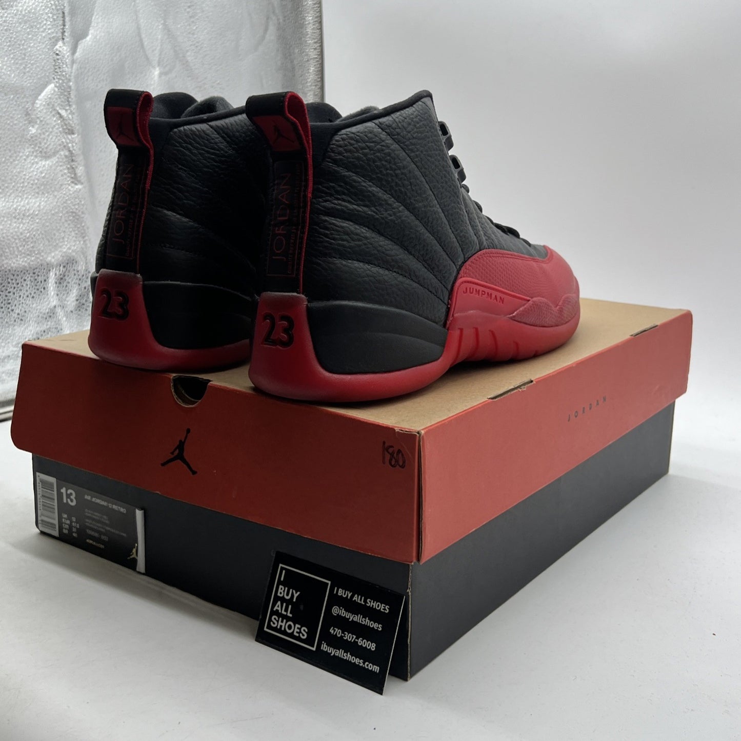 Size 13 - Air Jordan 12 Retro Mid Flu Game (130690-002)
