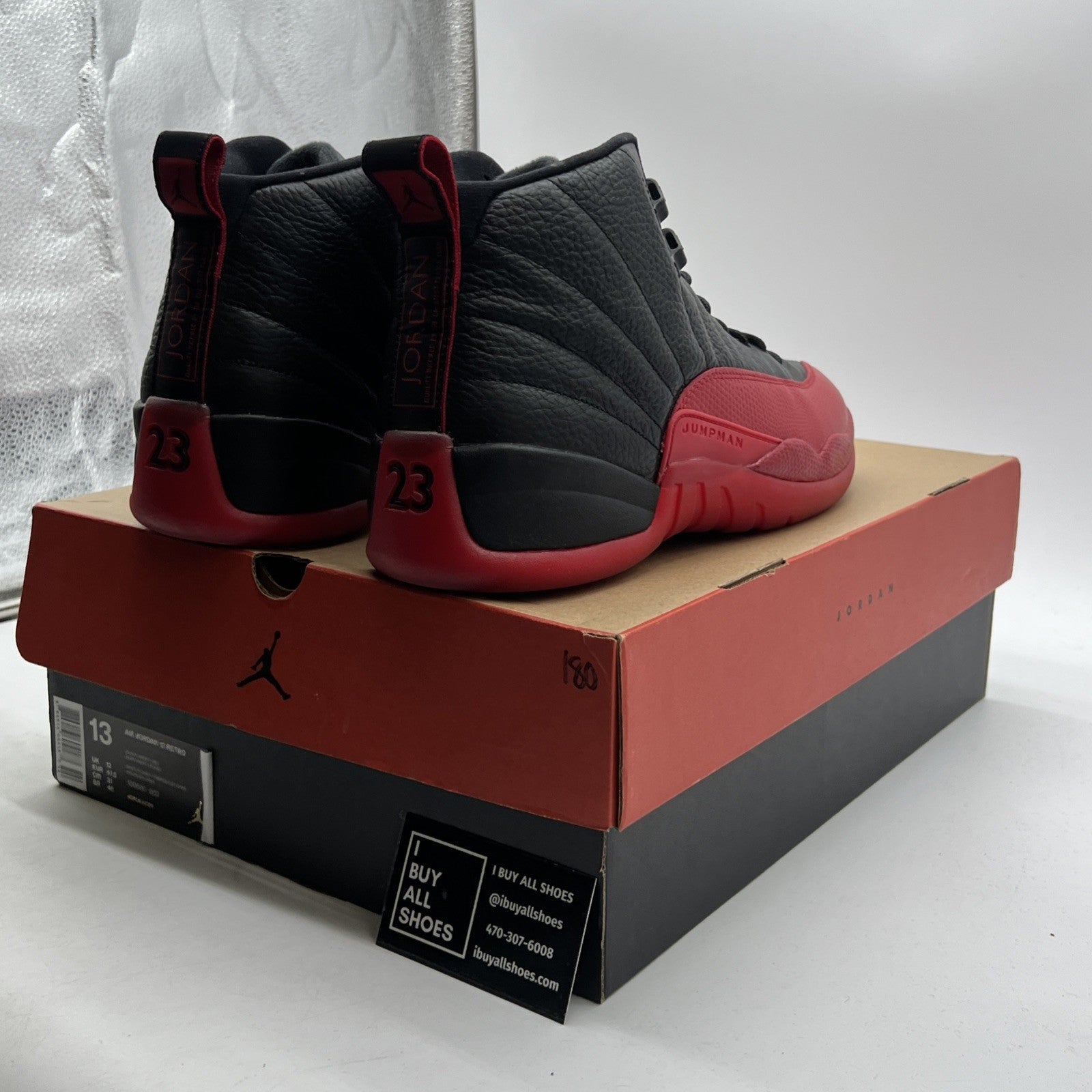 Size 13 - Air Jordan 12 Retro Mid Flu Game (130690-002)