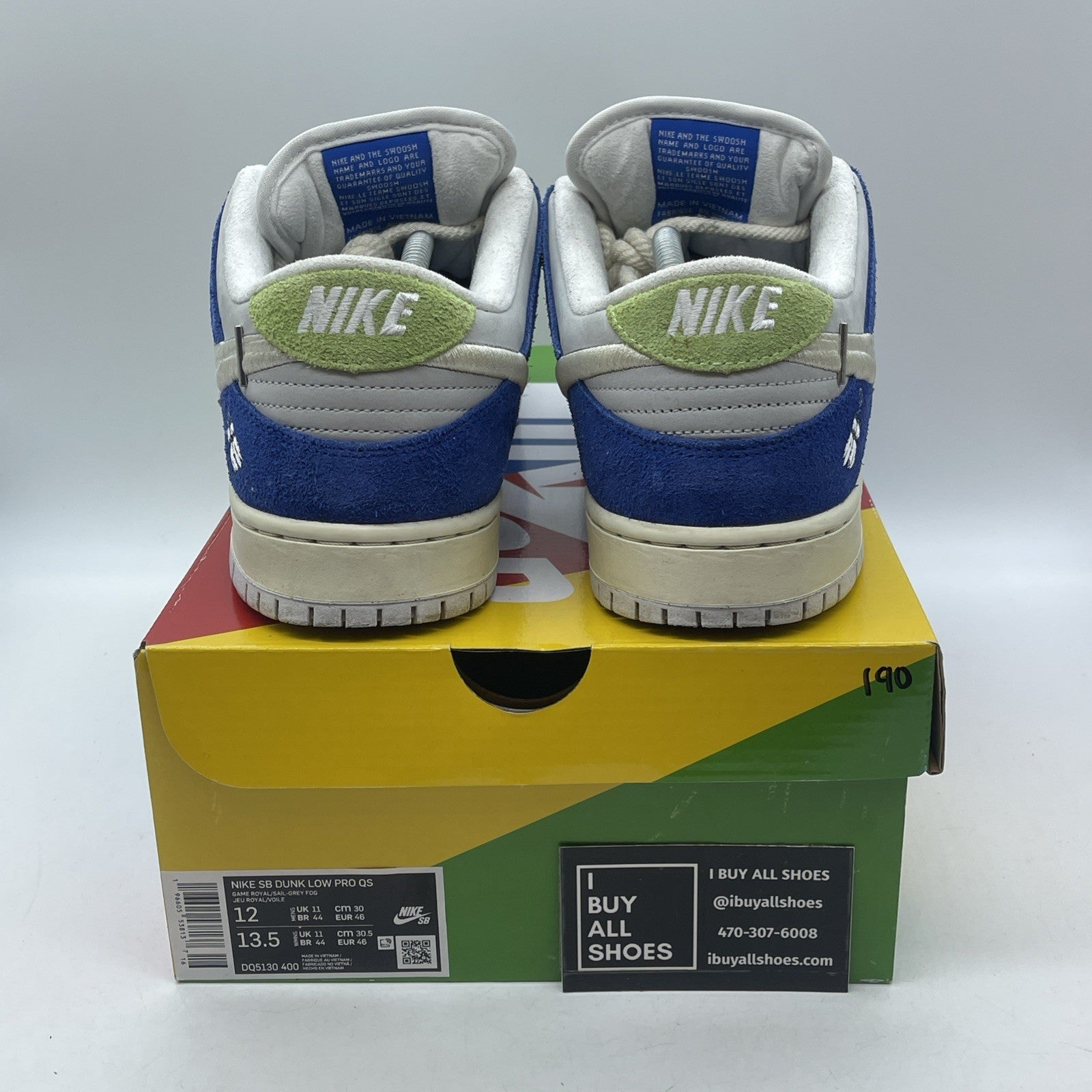 Size 12 - Nike Fly Streetwear x Dunk Pro SB Low Gardenia Suede (DQ5130-400)