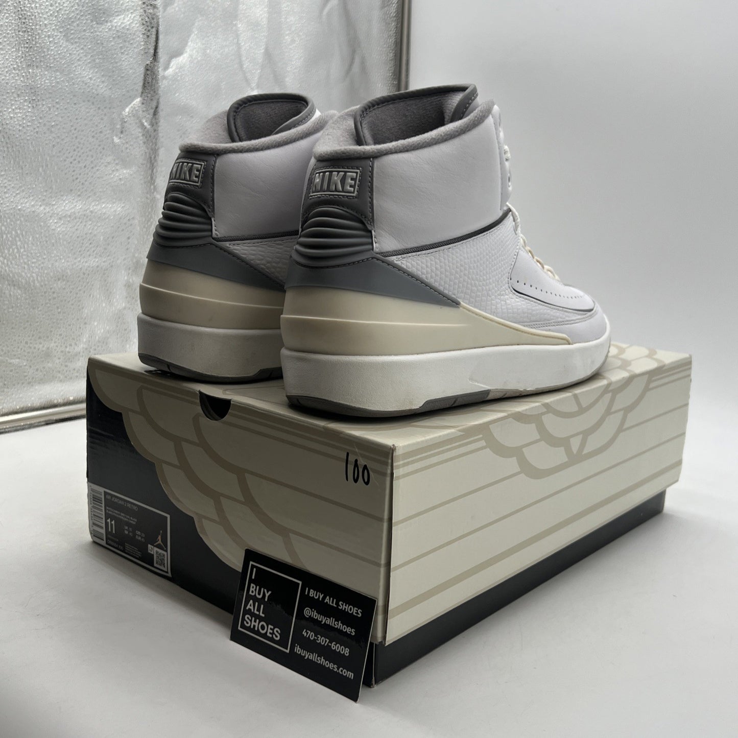 Size 11 - Air Jordan 2 Retro White Cement (DR8884-100)