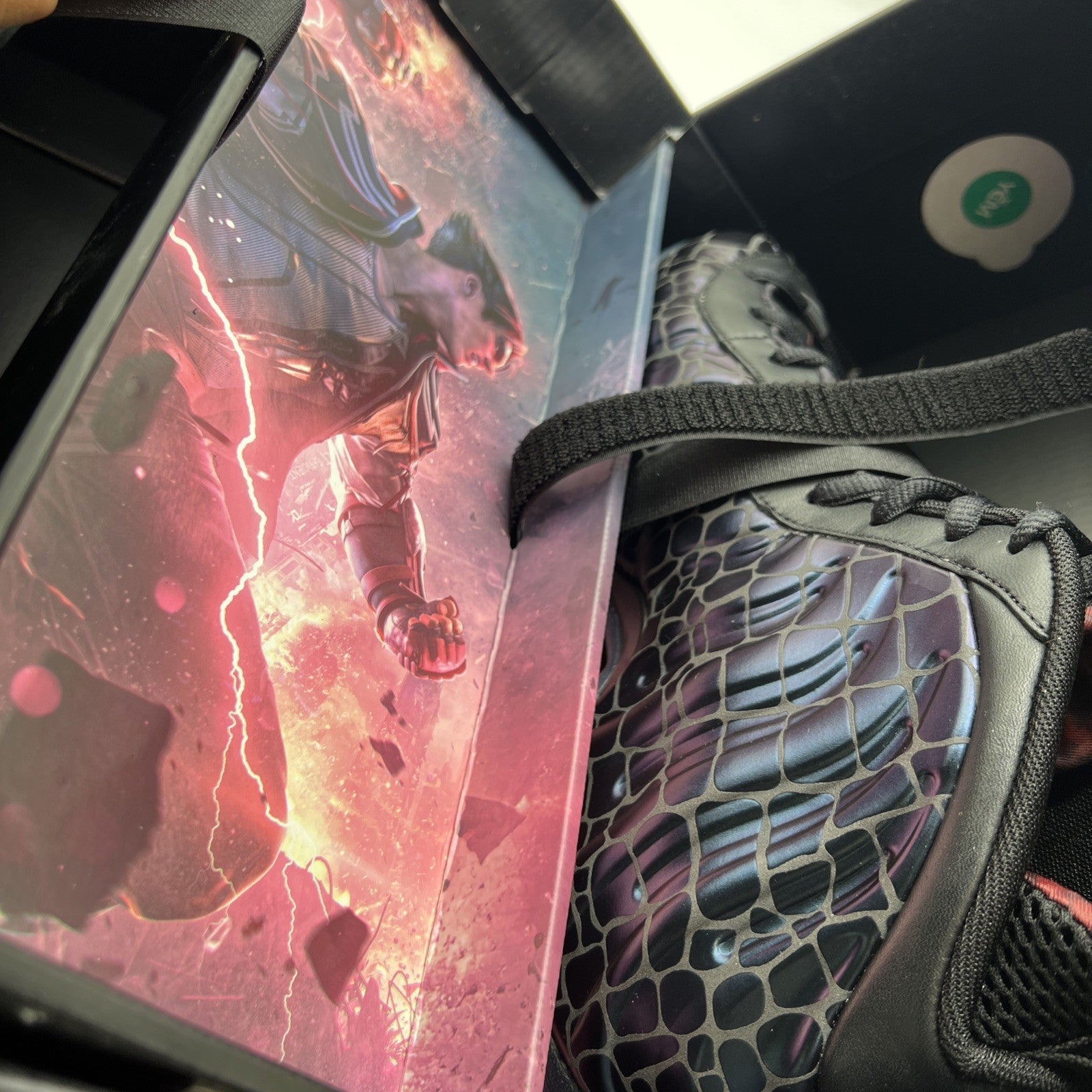Size 10 - Nike Tekken 8 x Air Foamposite One Premium Kazuya Mishima (FQ9050-400)