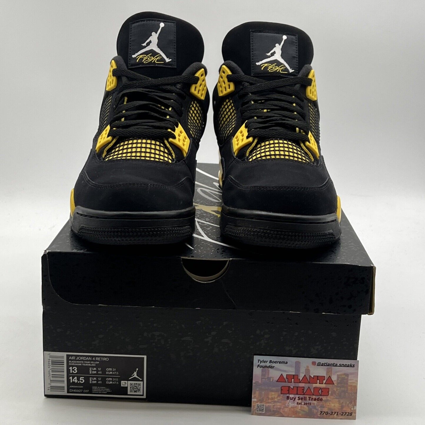 Size 13 - Air Jordan 4 Retro Mid Thunder (DH6927-017)