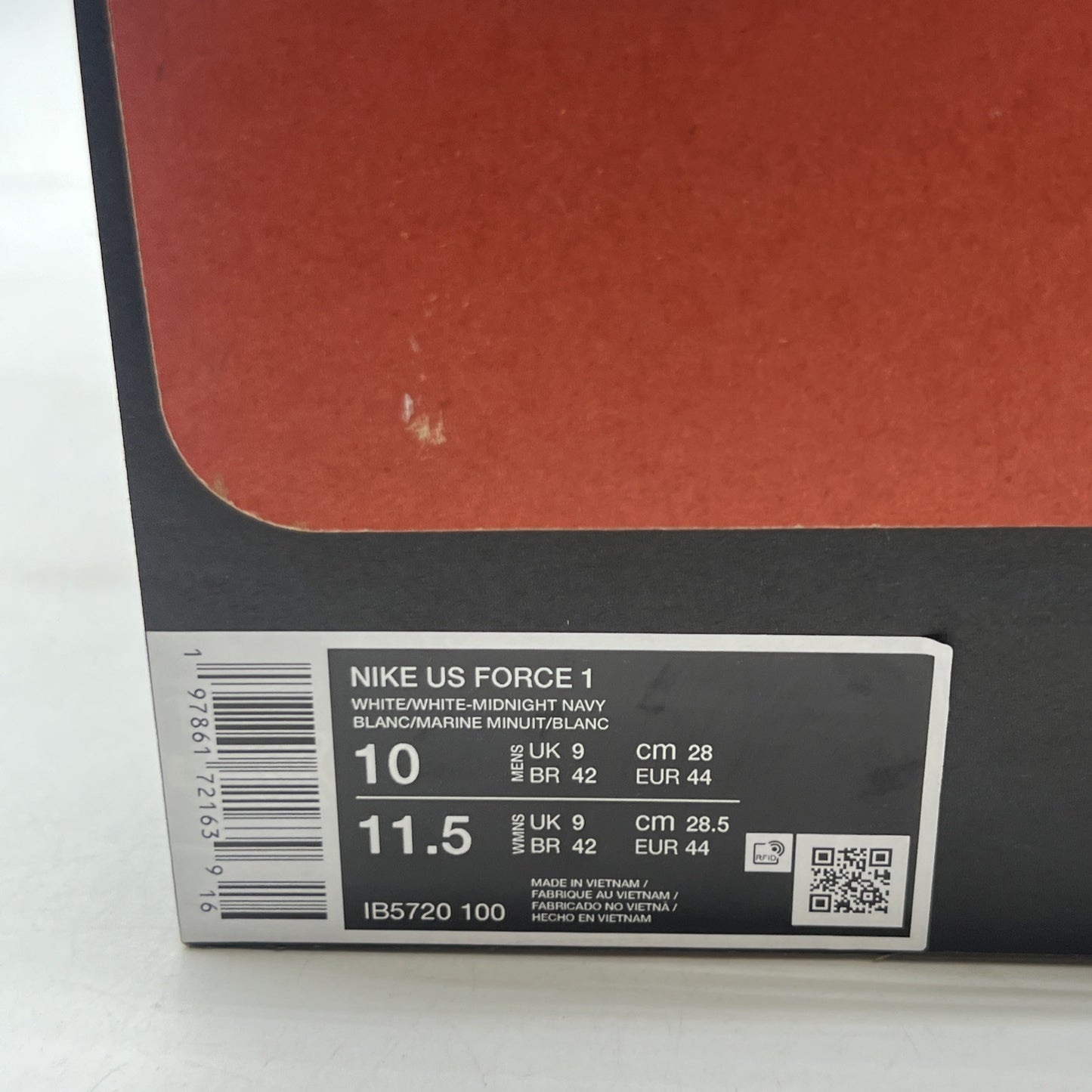 Size 10 - Nike Lil Yachty x Air Force 1 Low Concrete Boys (IB5720-100)