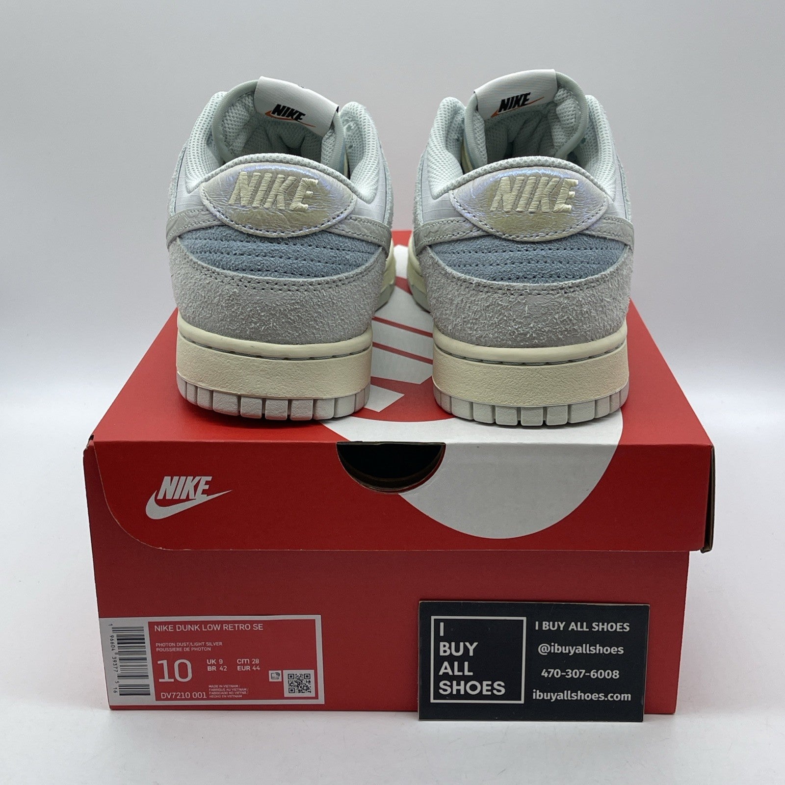 Size 10 - Nike Dunk SE Low Gone Fishing - Chinook Salmon Grey (DV7210-001)