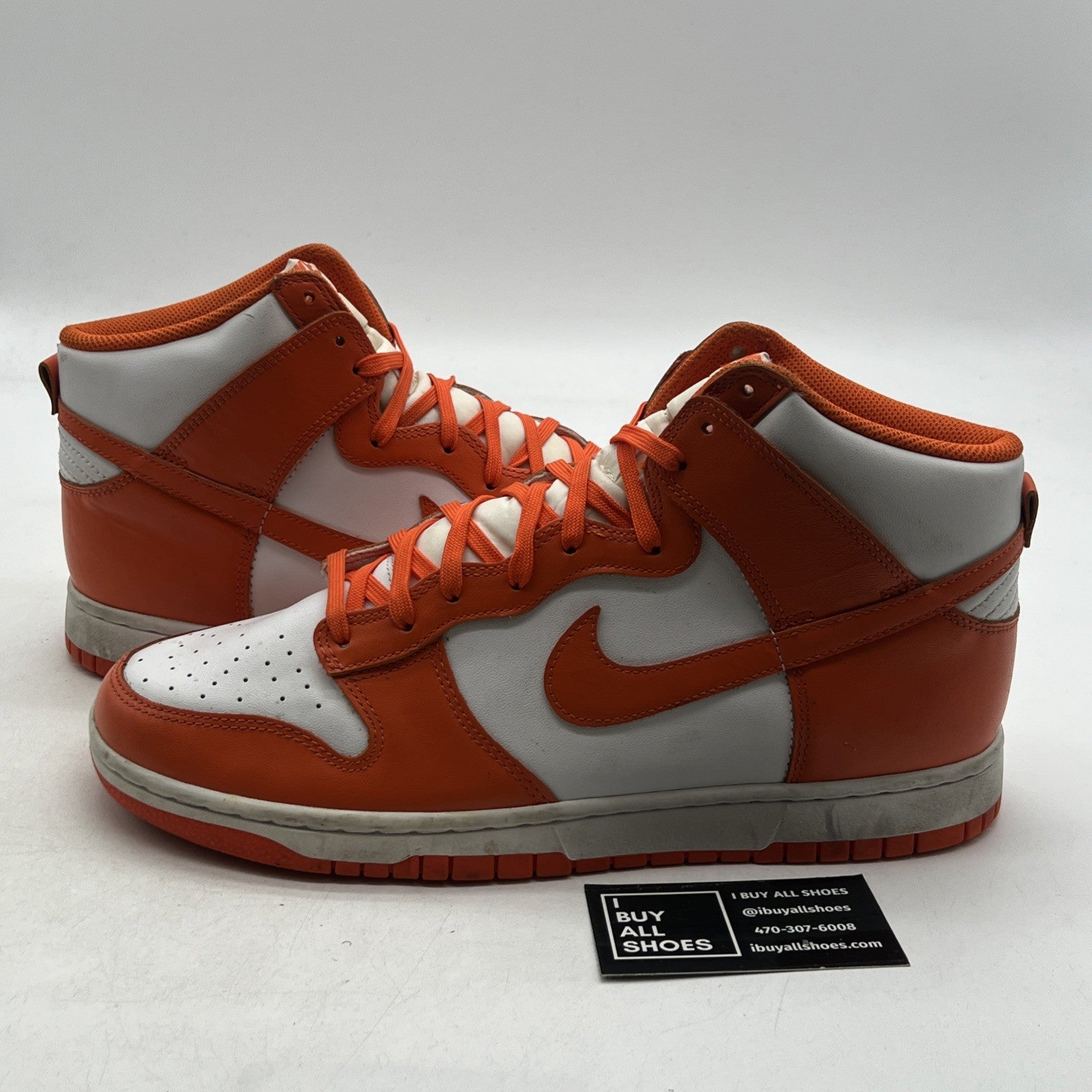 Size 11.5 - Nike Dunk SP 2021 High Syracuse (DD1399-101)
