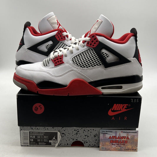 Size 11.5 - Jordan 4 Retro OG Mid Fire Red (DC7770-160)