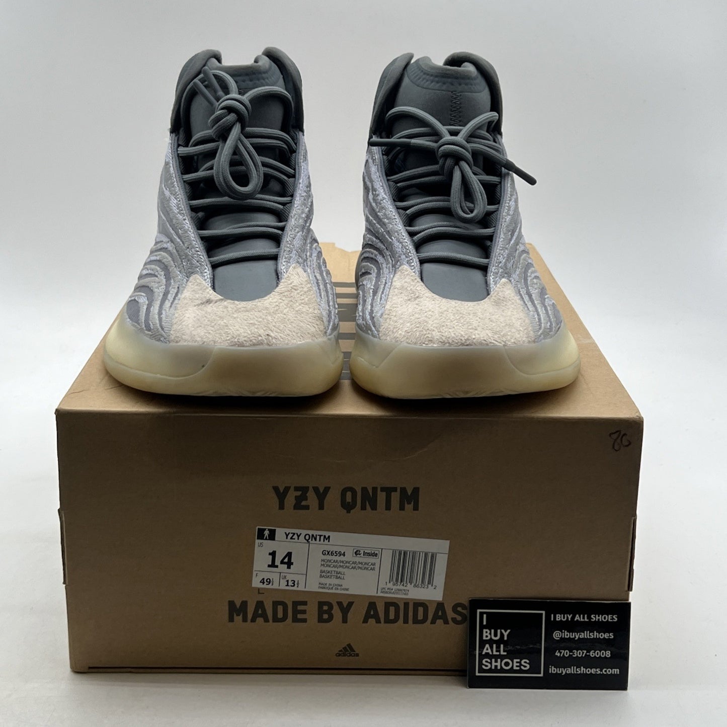 Size 14 - adidas Yeezy Quantum Mono Carbon (GX6594)