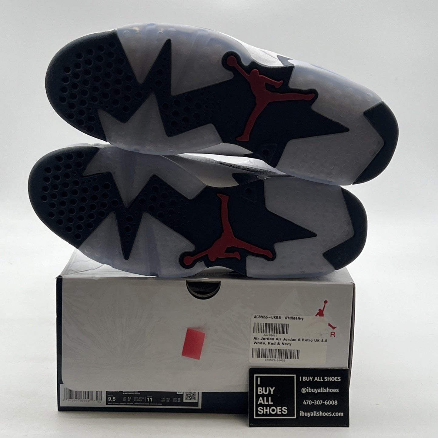 Size 9.5 - Air Jordan 6 Retro 2024 Olympic (CT8529-164)