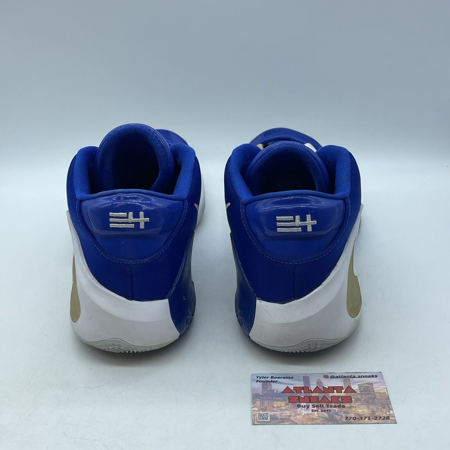 Size 13 - Nike Zoom Freak 1 Greece Blue White Gold (BQ5422-400)