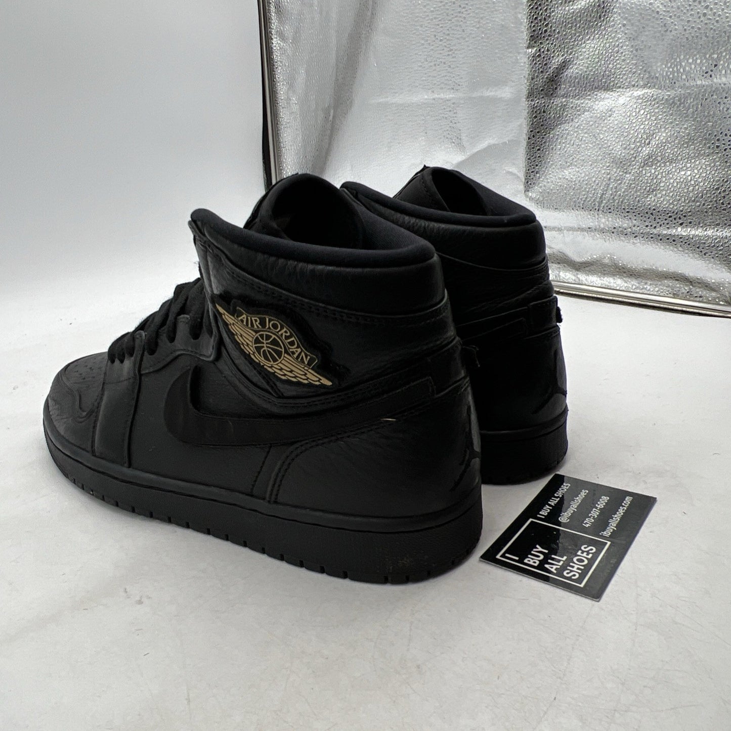 Size 9.5 - Air Jordan 1 Retro 2017 High BHM (908656-001)