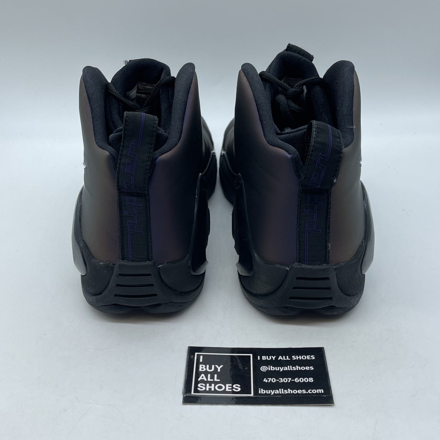 Size 12 - Nike Air Pippen 2 Purple Black Leather (312545-500)