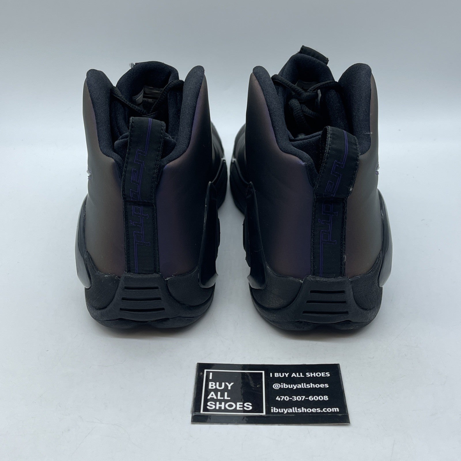 Size 12 - Nike Air Pippen 2 Purple Black Leather (312545-500)