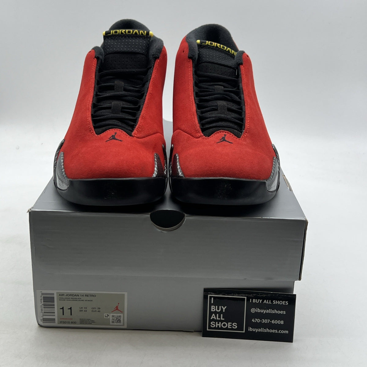 Size 11 - Air Jordan 14 Retro 2025 Ferrari (IF5015-600)