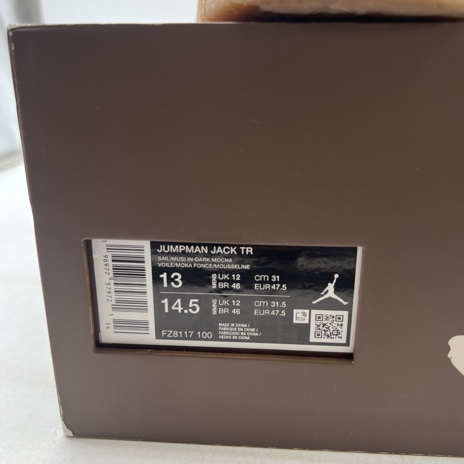 Size 13 - Travis Scott x Jordan Jumpman Jack TR Sail (FZ8117-100)