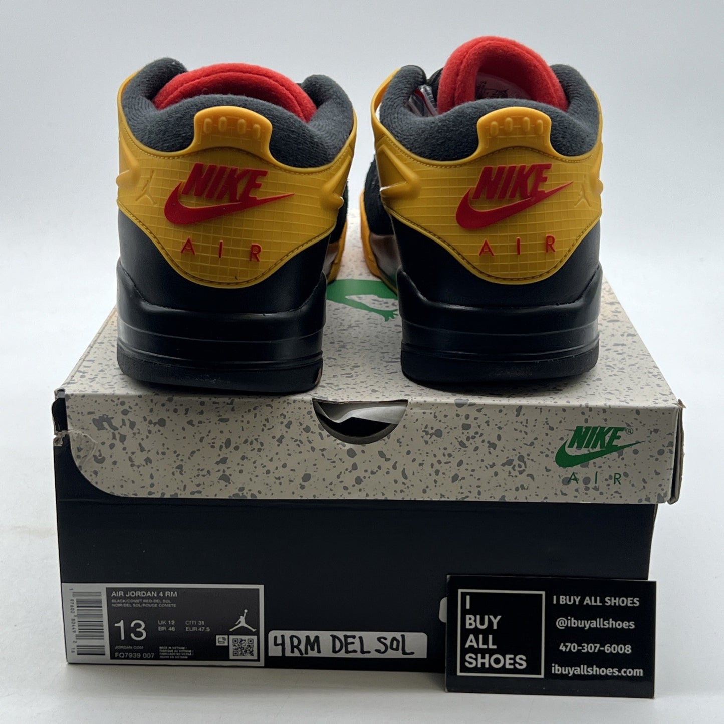 Size 13 - Air Jordan 4 RM Bruce Lee (FQ7939-007)