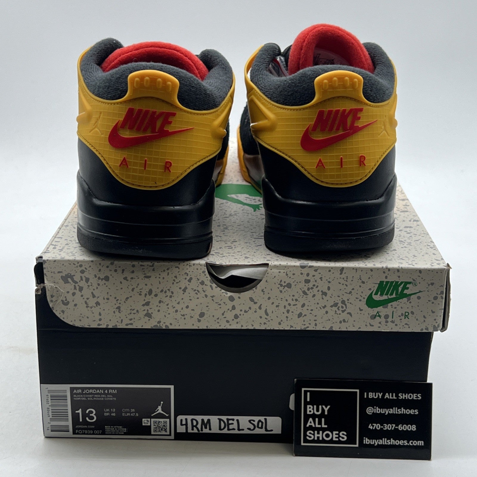 Size 13 - Air Jordan 4 RM Bruce Lee (FQ7939-007)