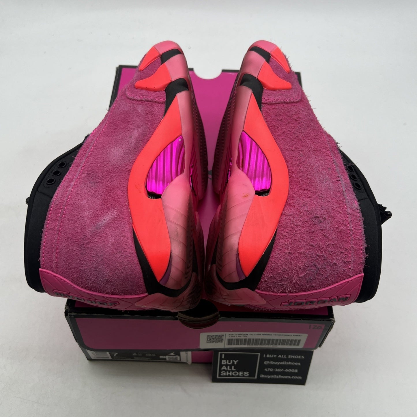 Size 7 - Air Jordan 14 Retro Low Shocking Pink W (DH4121-600)