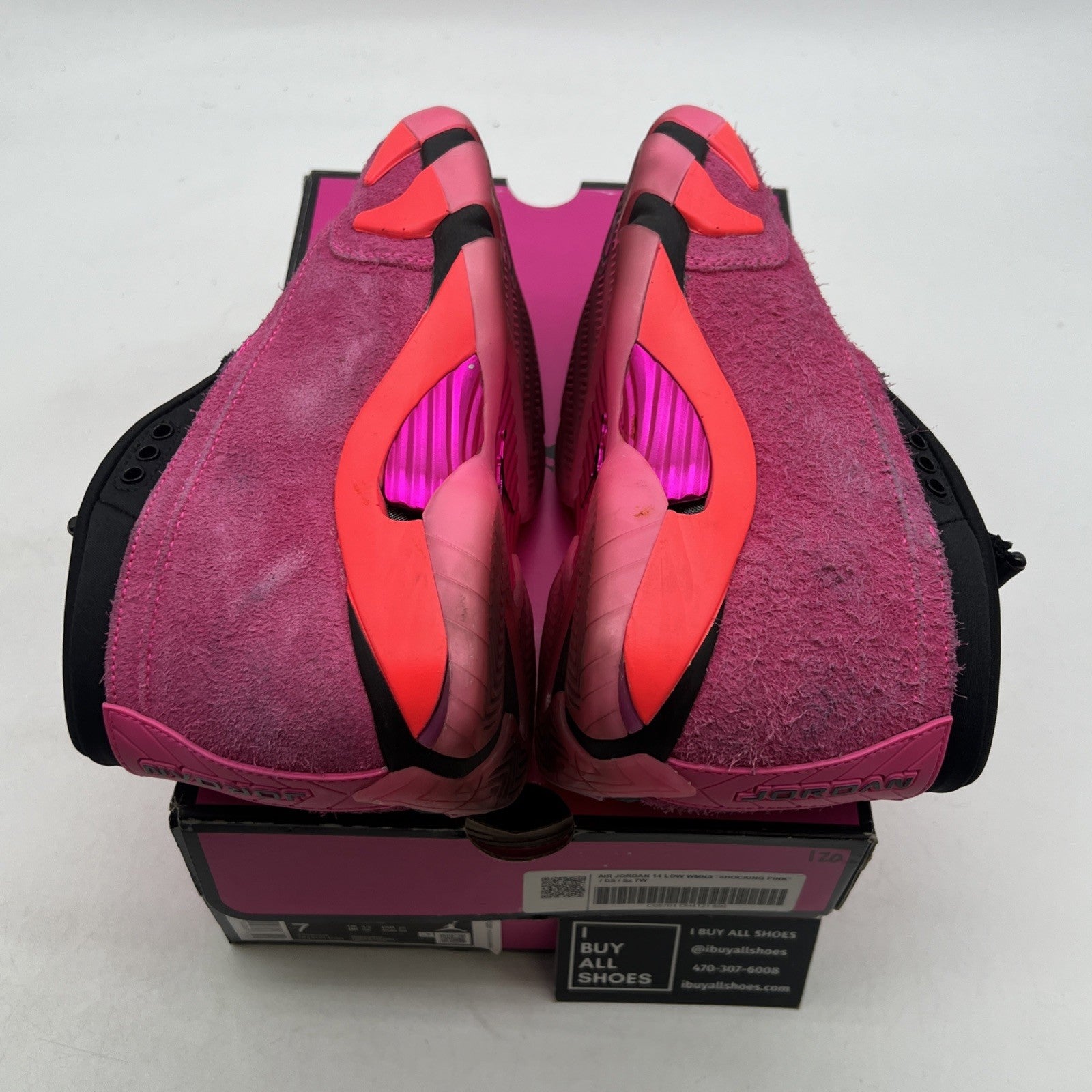 Size 7 - Air Jordan 14 Retro Low Shocking Pink W (DH4121-600)