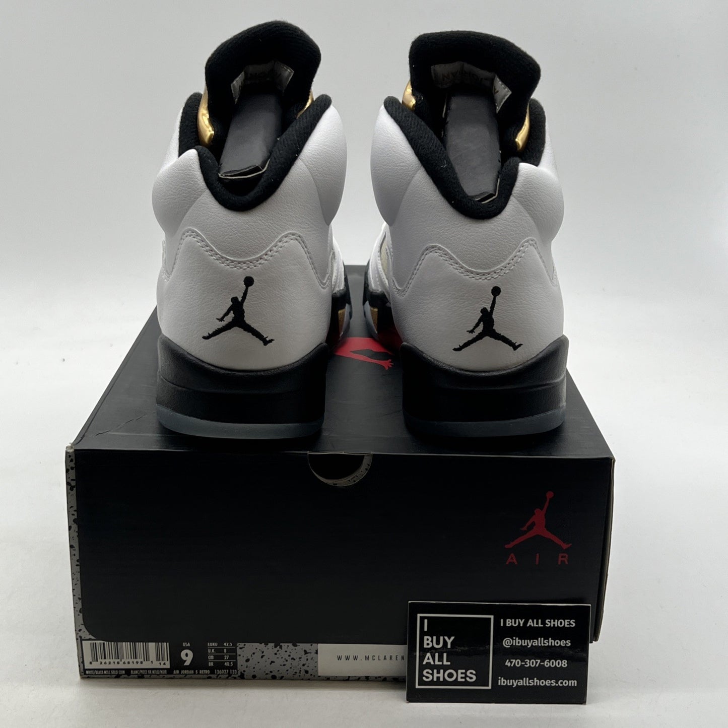 Size 9 - Air Jordan 5 Retro Olympic (136027-133)