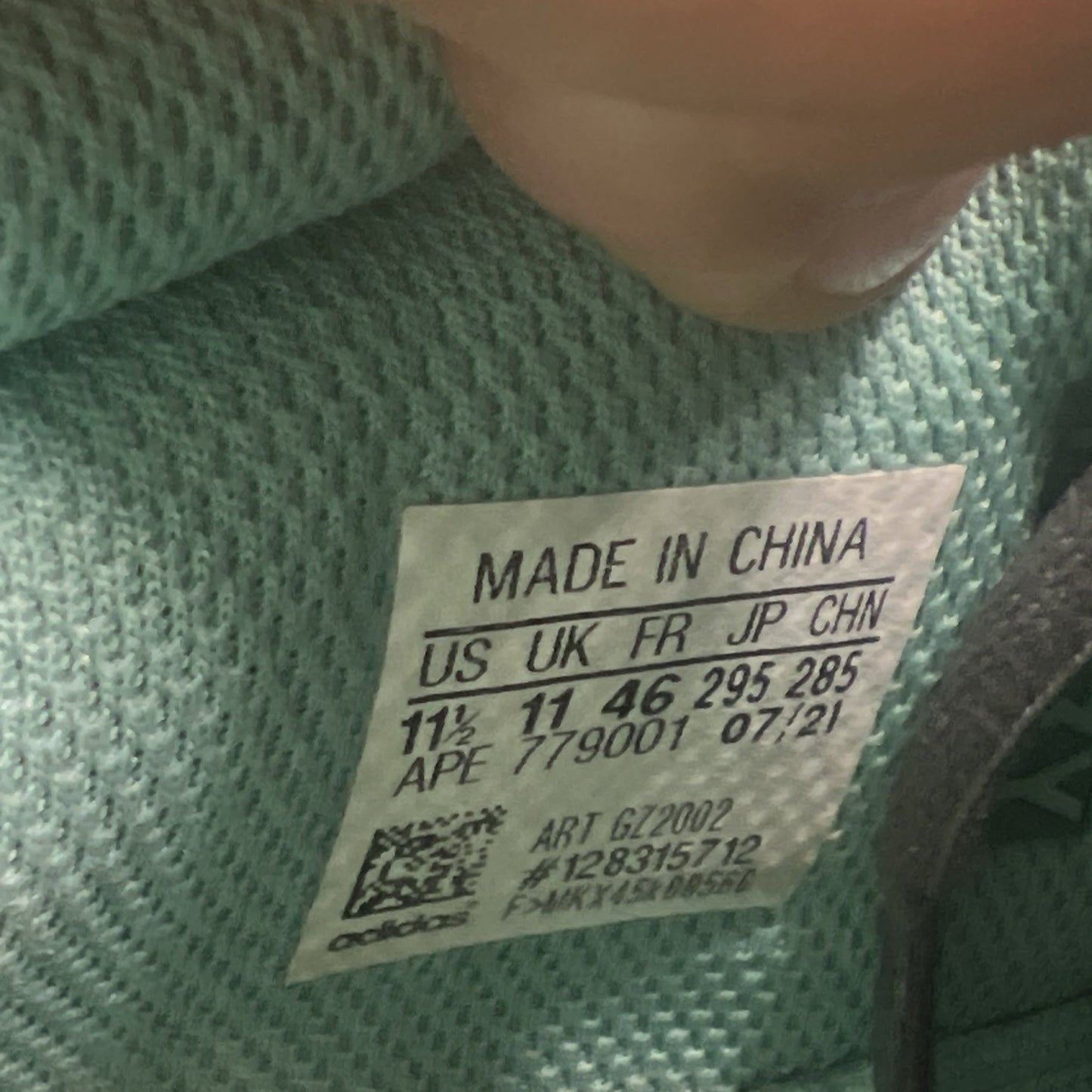 Size 11.5 - adidas Yeezy Boost 700 Faded Azure (GZ2002)
