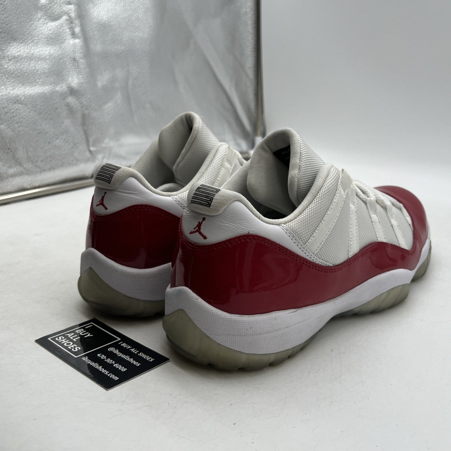 Size 13 - Air Jordan 11 Retro 2016 Low Cherry (528895-102)