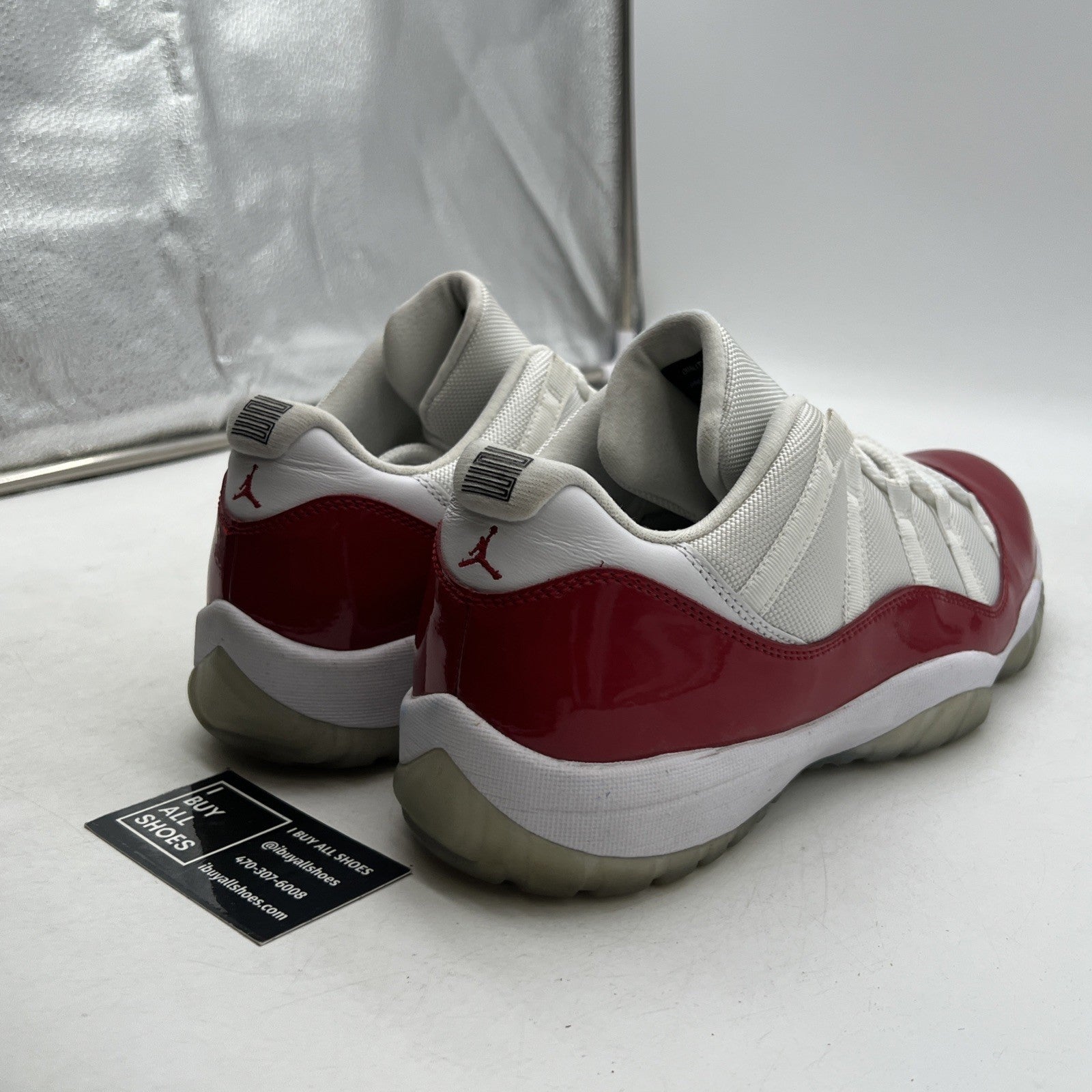 Size 13 - Air Jordan 11 Retro 2016 Low Cherry (528895-102)