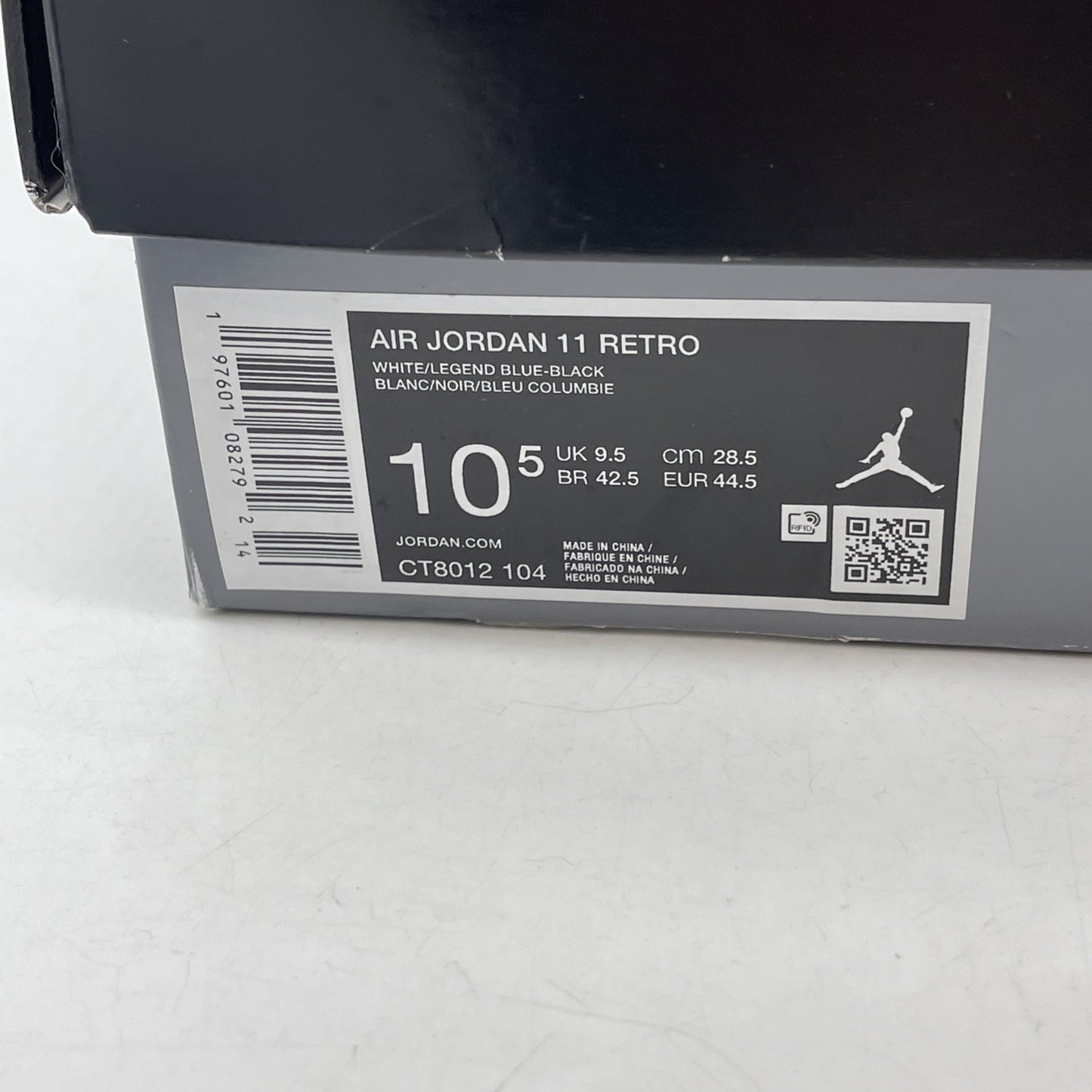 Size 10.5 - Air Jordan 11 Retro 2024 Legend Blue White Black (CT8012-104)