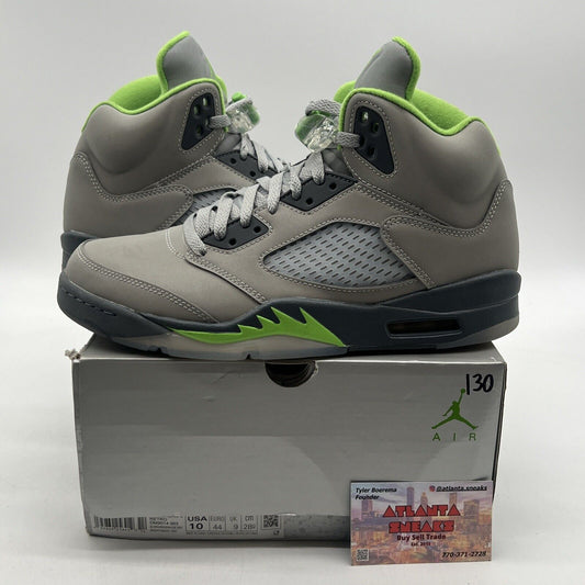 Size 10 - Jordan 5 Retro Green Bean Grey (DM9014-003)