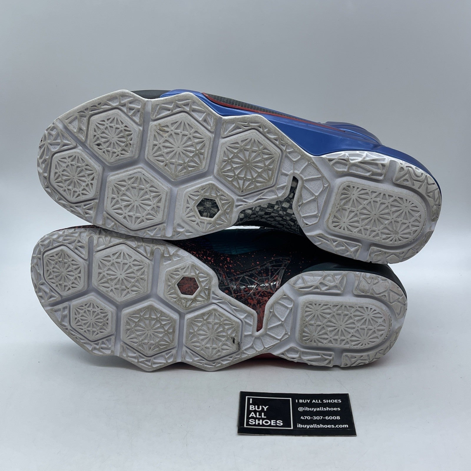 Size 14 - Nike LeBron 12 SE What The Black Gold Suede Leather (802193-909)