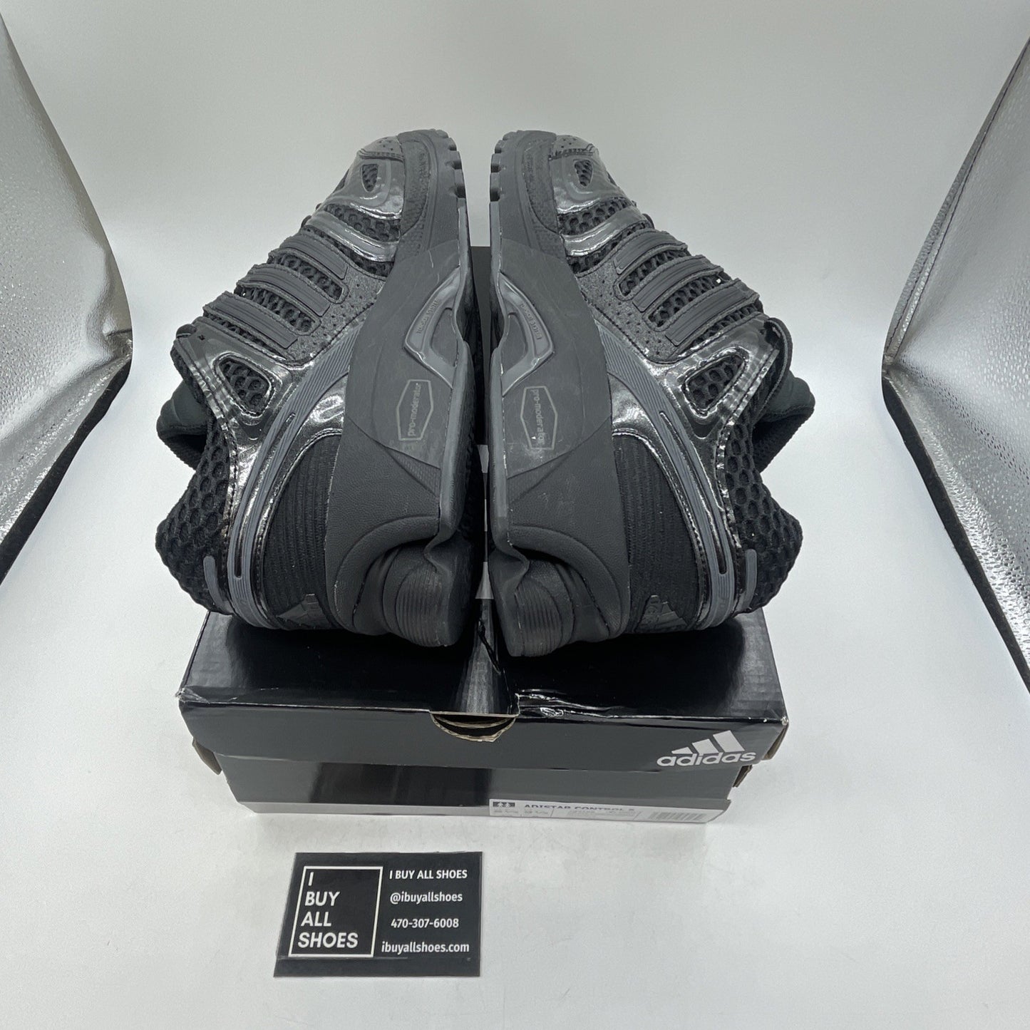 Size 8.5 - Adidas Adistar Control 5 Core Black (JQ4166)