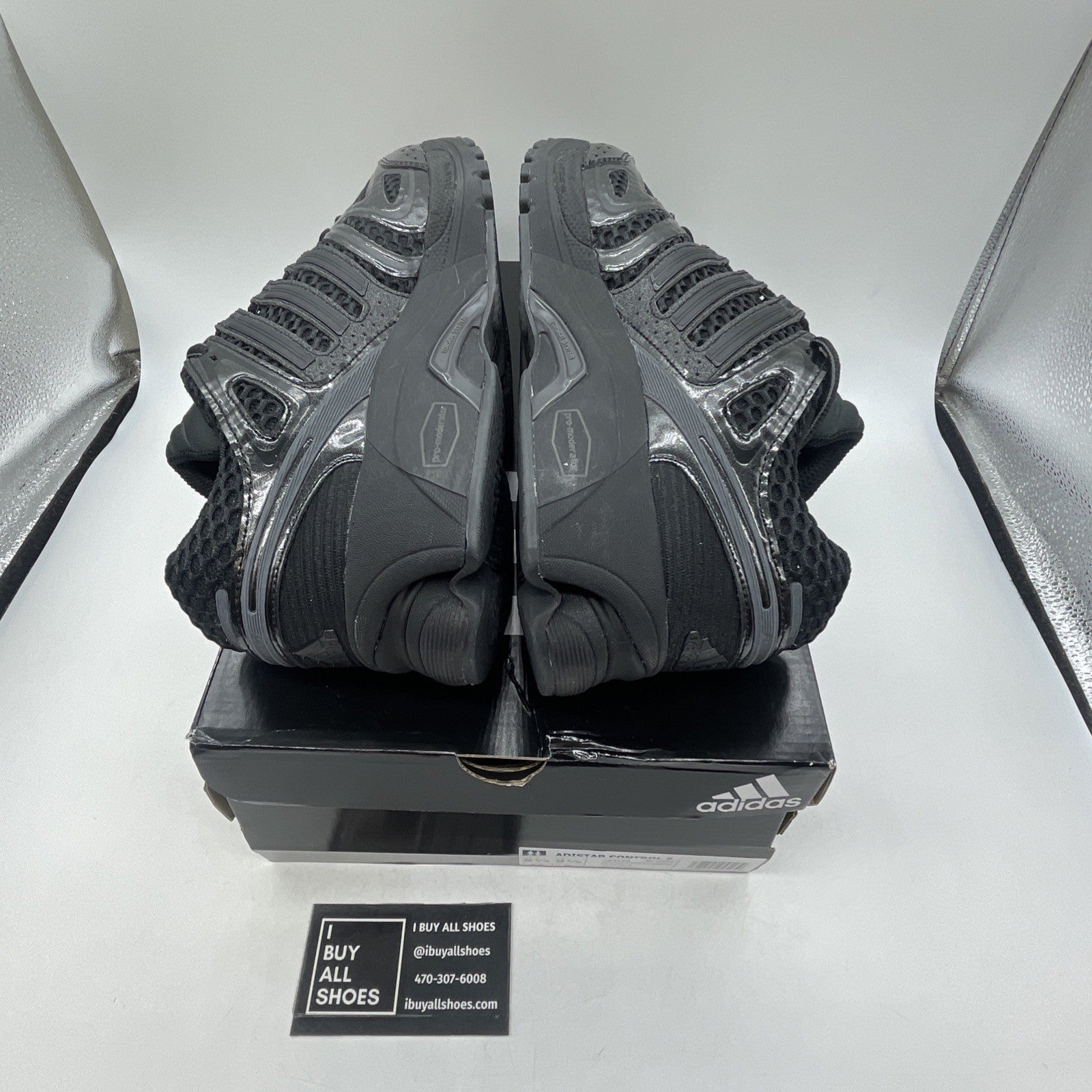 Size 8.5 - Adidas Adistar Control 5 Core Black (JQ4166)