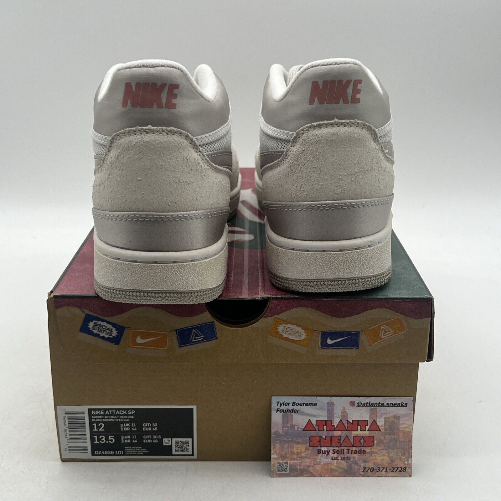 Size 12 - Nike Social Status x Mac Attack SP Silver Linings (DZ4636-101)