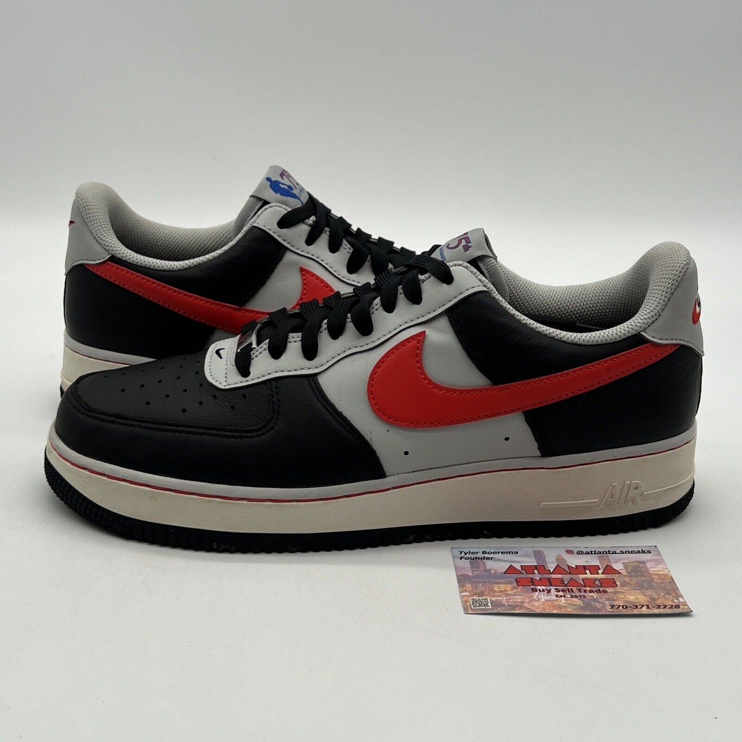 Size 10 - Nike NBA x Air Force 1 '07 LV8 75th Anniversary - Trail Blazers