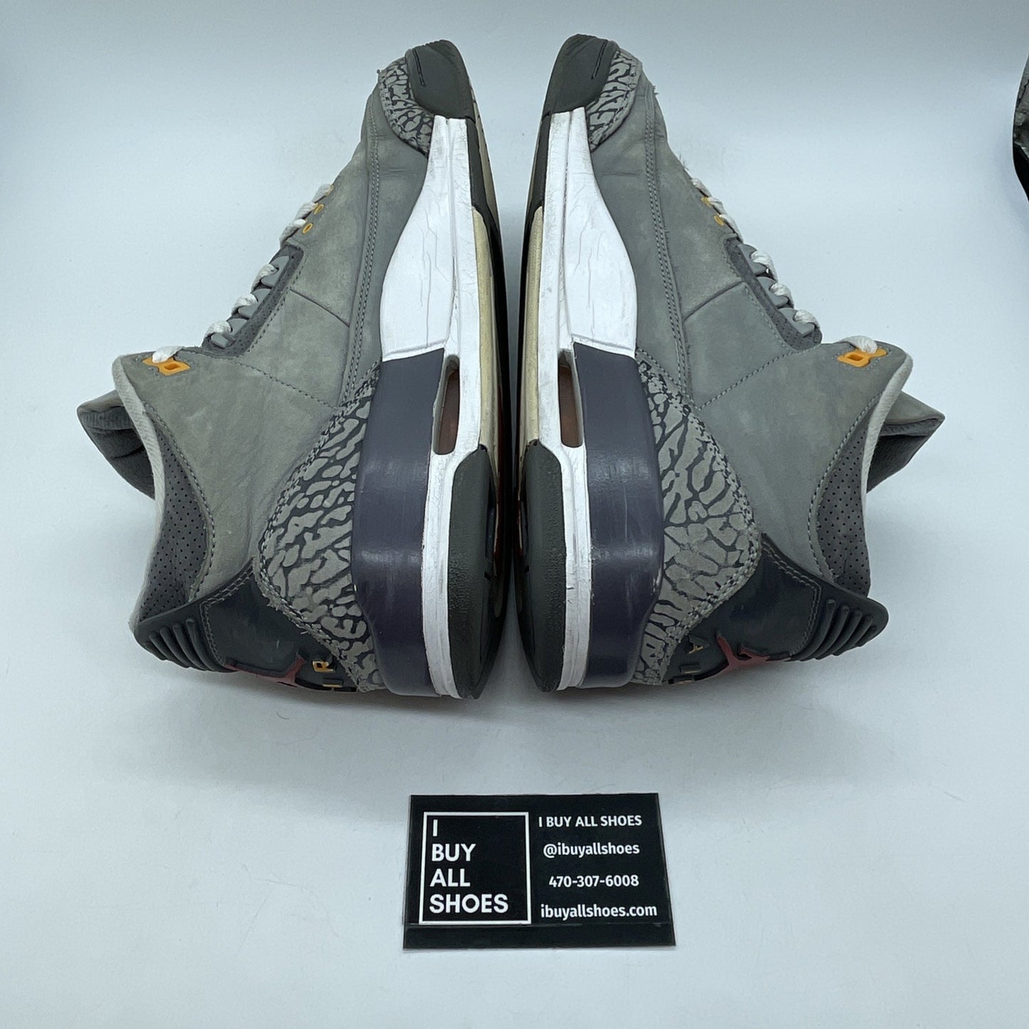 Size 11 - Jordan 3 Retro Mid Cool Grey Red Suede (CT8532-012)