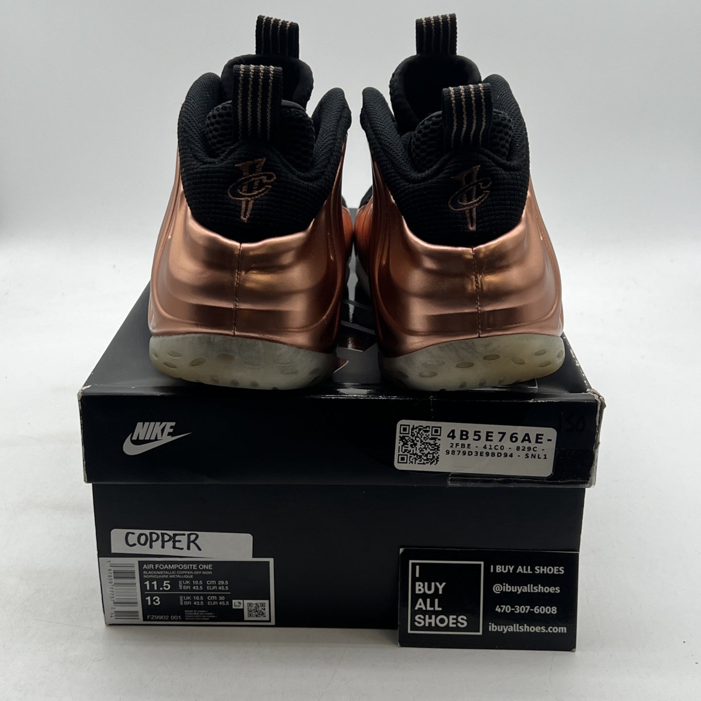Size 11.5 - Nike Air Foamposite One 2024 Copper (FZ9902-001)