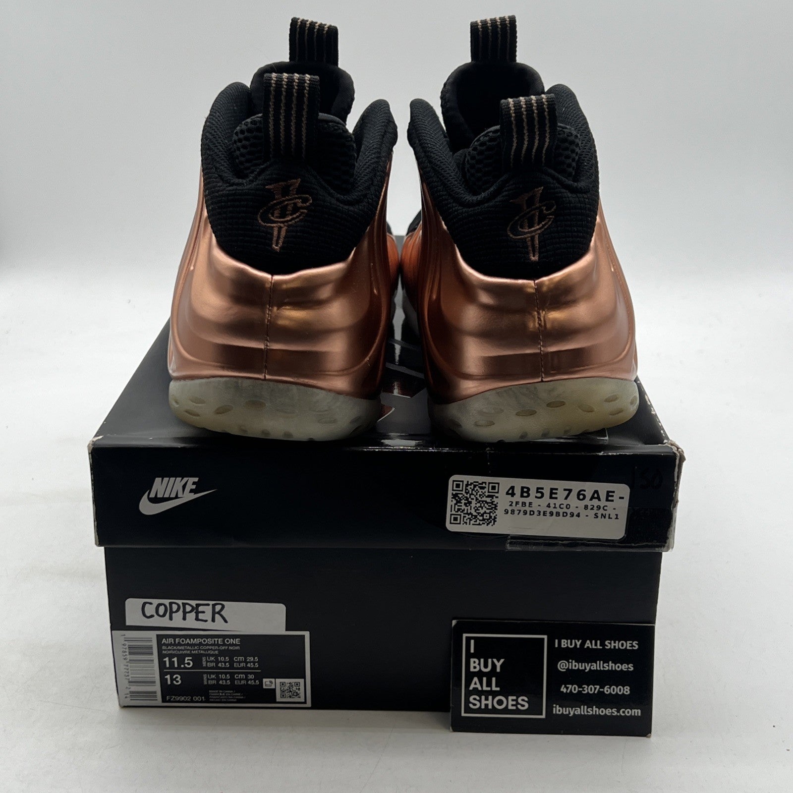 Size 11.5 - Nike Air Foamposite One 2024 Copper (FZ9902-001)