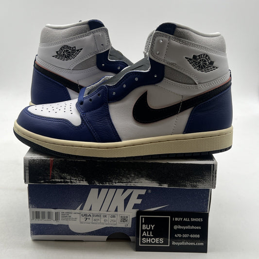 Size 7.5 - Air Jordan 1 Retro OG High Rare Air - Deep Royal Blue (DZ5485-100)