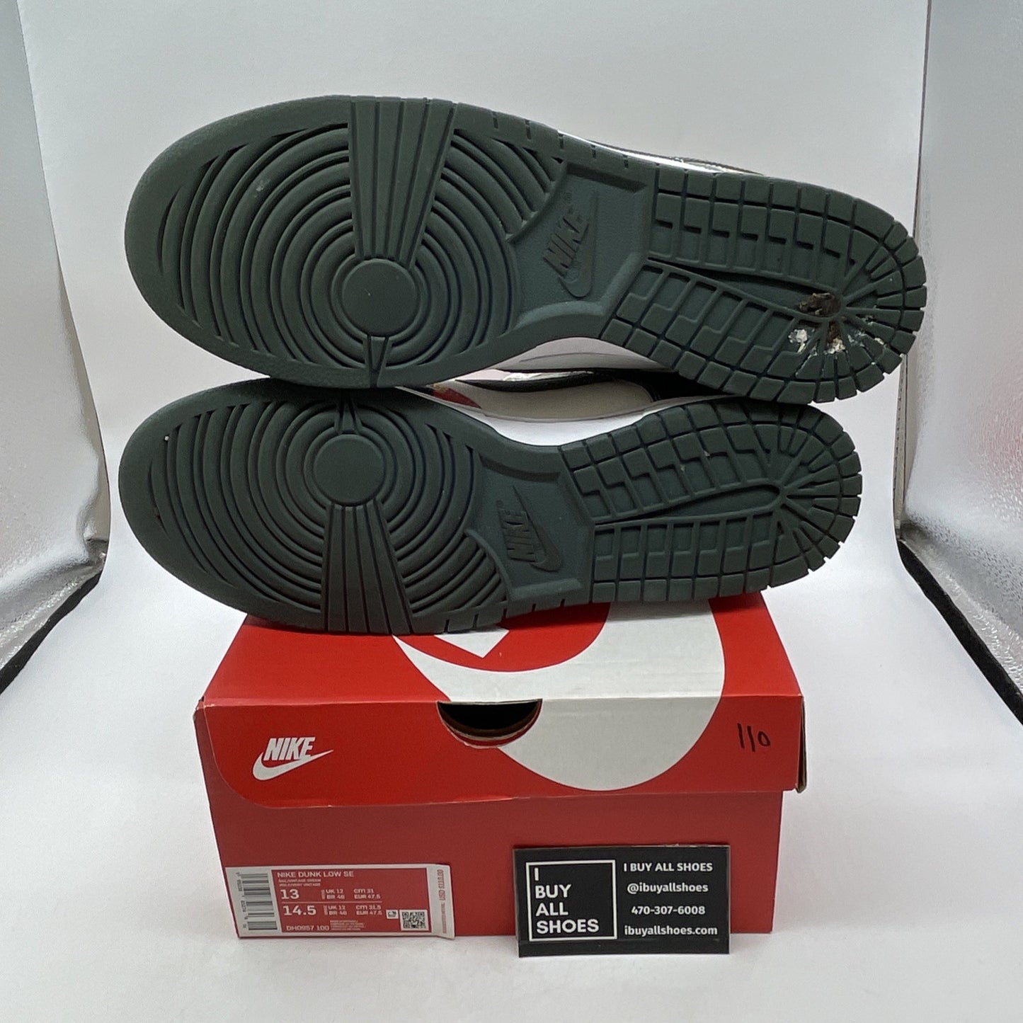 Size 13 - Nike Dunk SE Low Sail Multi-Camo (DH0957-100)