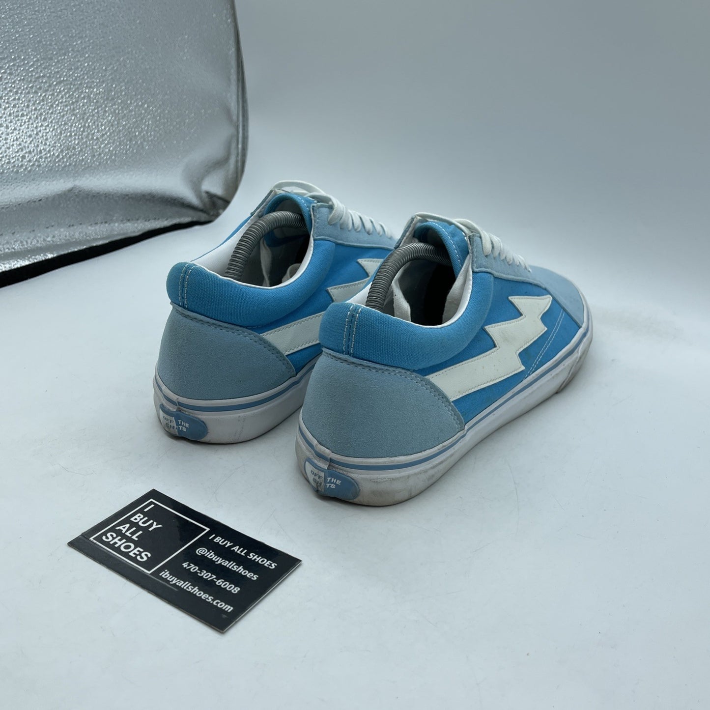 Size 11 - Revenge x Storm “LA Blue” White Suede Leather (R588977-001)