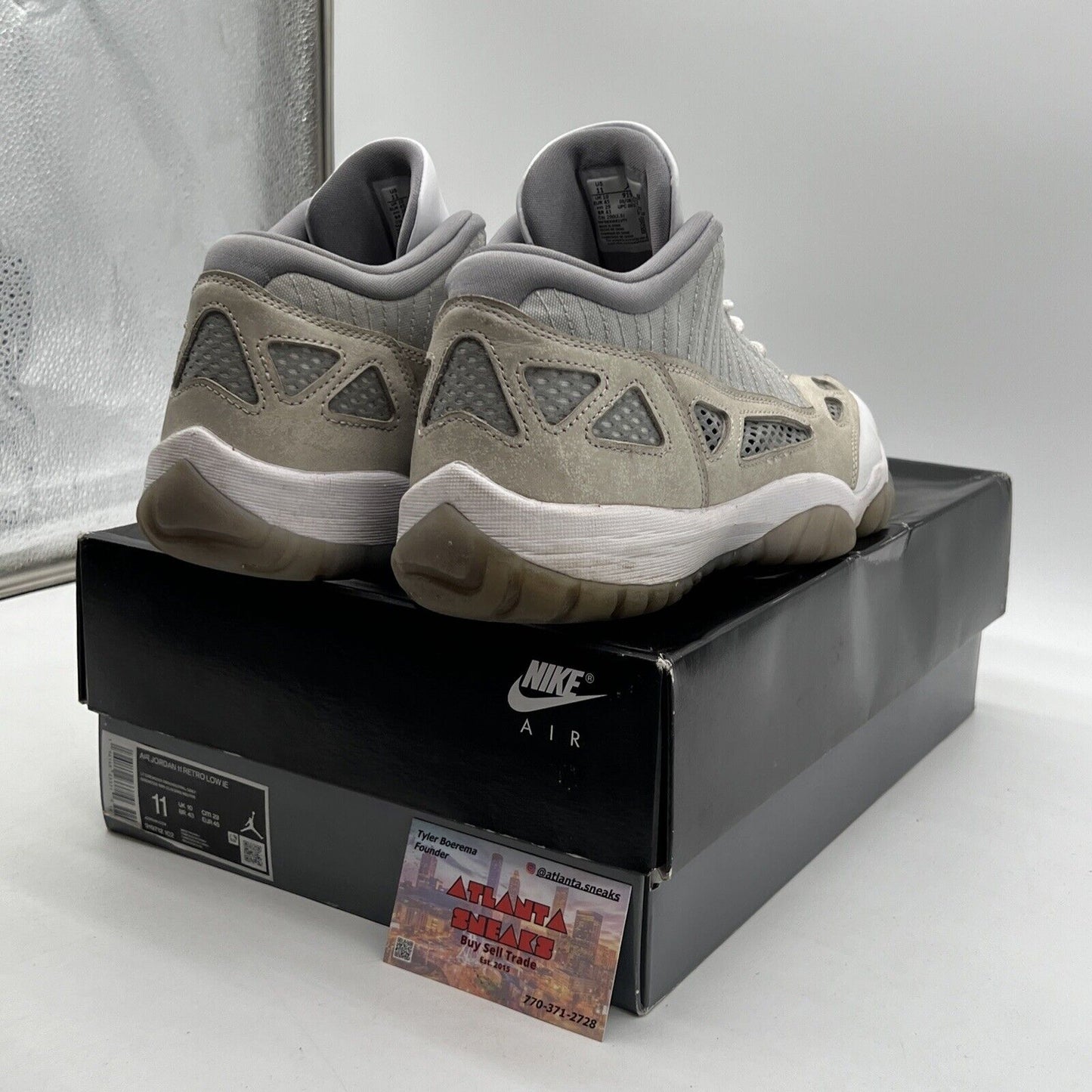 Size 11 - Air Jordan 11 Retro IE Low Light Orewood Brown (919812-102)