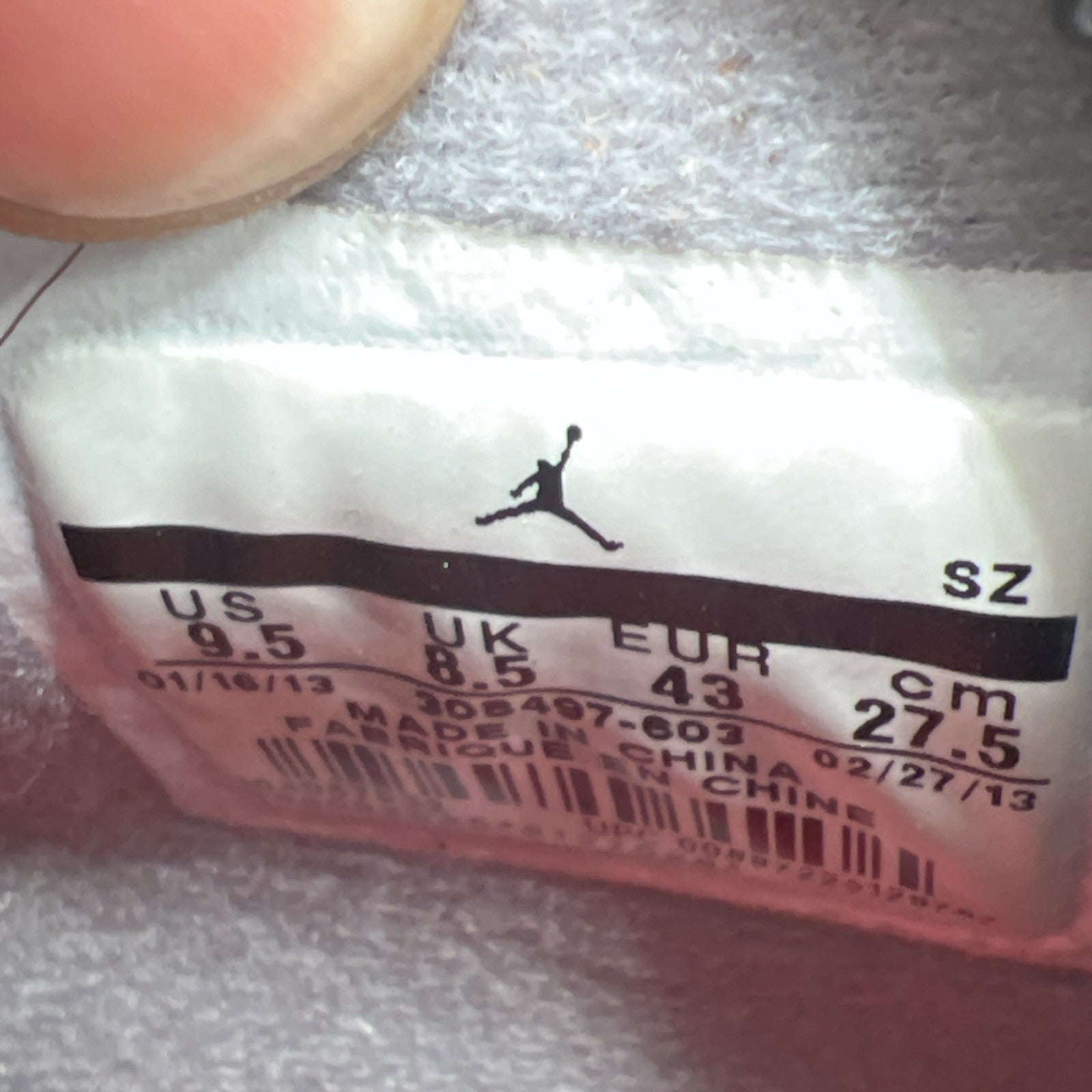 Size 9.5 - Air Jordan 4 Retro Toro Bravo 2013 (308497-603)