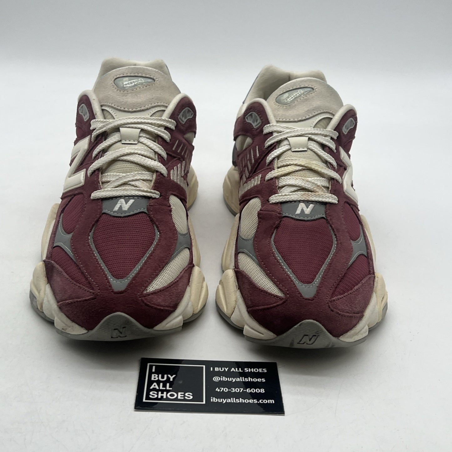 Size 12 - New Balance 9060 Washed Burgundy (U9060VNA)