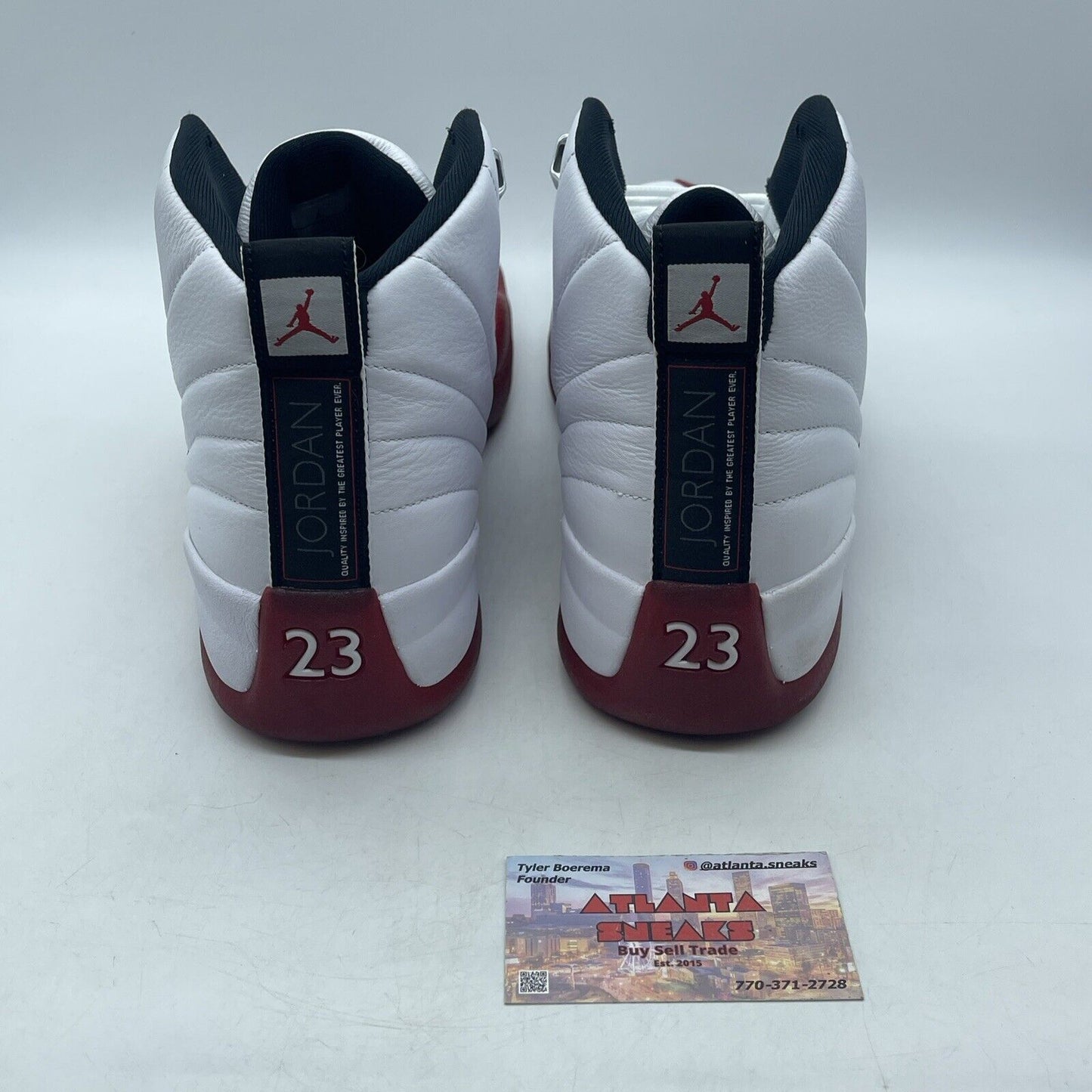 Size 12 - Jordan 12 Retro 2023 Mid Cherry Red White Silver Leather (CT8013-116)