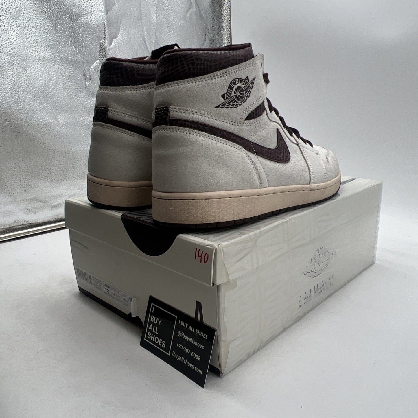 Size 12 - Air Jordan 1 OG x A Ma Maniere High Airness (DO7097-100)